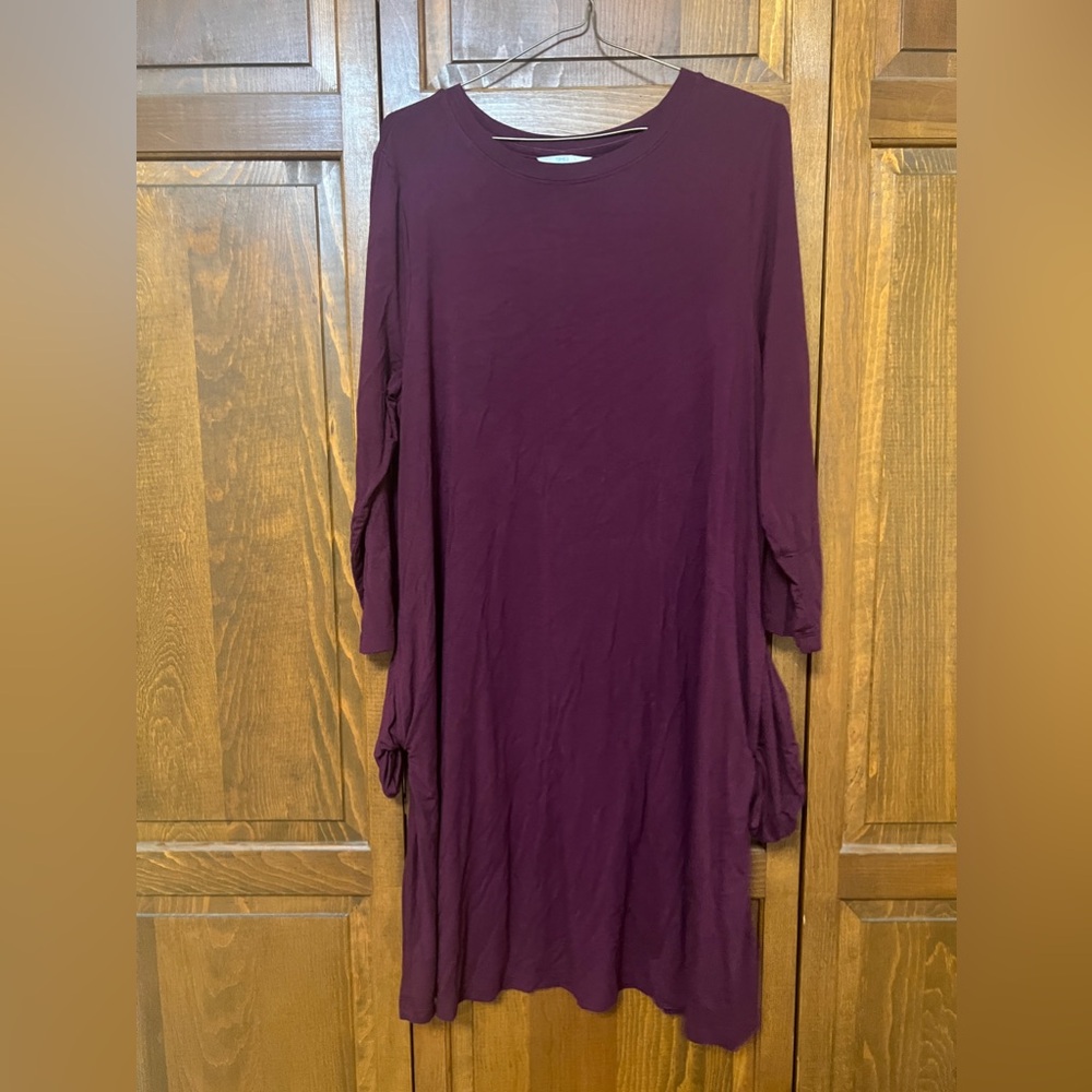 Burgundy Dress